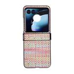 For Motorola Razr 50 Fantasy Weave Pattern Three-piece Set Protective Phone Case(Colors)