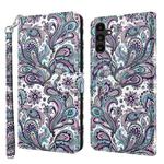 For Samsung Galaxy A15 3D Painting Pattern Flip Leather Phone Case(Swirl Pattern)