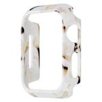 For Apple Watch Series 8 / 7 41mm Printed Resin PC Watch Case(Nougat Color)