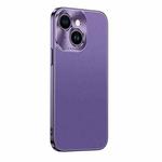 For iPhone 13 Starshine Frosted Series Airbag Shockproof Phone Case(Purple)