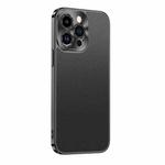 For iPhone 12 Pro Starshine Frosted Series Airbag Shockproof Phone Case(Black)