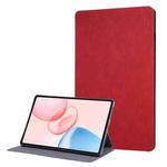 For Honor Pad 10 12.1 Simple Crazy Horse Leather Tablet Case(Red)