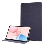 For Honor Pad 10 12.1 Simple Crazy Horse Leather Tablet Case(Dark Blue)
