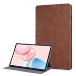 For Honor Pad 10 12.1 Simple Crazy Horse Leather Tablet Case(Brown)