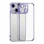 For iPhone 15 Plus Electroplating TPU Phone Case(Purple)