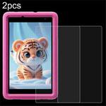 For Blackview Tab A5 Kids 8.0 2pcs 9H 0.3mm Explosion-proof Tempered Glass Film