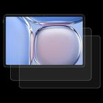 For Blackview MEGA 3 12.1 inch 2pcs 9H 0.3mm Explosion-proof Tempered Glass Film