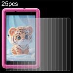 For Blackview Tab A5 Kids 8.0 25pcs 9H 0.3mm Explosion-proof Tempered Glass Film