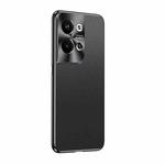For OPPO Reon10 Pro+ Starshine Frosted Series Airbag Shockproof Phone Case(Black)