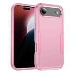 For iPhone 17 Air Commuter Shockproof TPU + PC Phone Case(Pink)