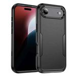 For iPhone 17 Air Commuter Shockproof TPU + PC Phone Case(Black)