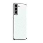 For Samsung Galaxy S23 5G Starshine Frosted Series Airbag Shockproof Phone Case(White)