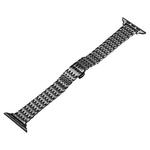 For Apple Watch Ultra 2 49mm Slim Dragon Pattern Stainless Steel Watch Band(Grey)