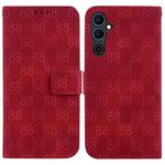 For Tecno Pova Neo 2 Double 8-shaped Embossed Leather Phone Case(Red)