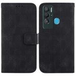 For Tecno Pova Neo / LE6 Double 8-shaped Embossed Leather Phone Case(Black)