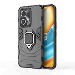 For Honor 90 GT 5G PC + TPU Shockproof Protective Phone Case with Magnetic Ring Holder(Black)