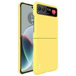 For Motorola Razr 40 IMAK JS-2 Series Colorful PC Case(Yellow)