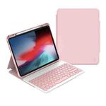 For iPad 10th Gen 10.9 2022 WiWU Skin Feel Magnetic Detachable Keyboard Tablet Case(Pink)