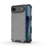 For iPhone 17 Air Honeycomb Shockproof Phone Case(Black)