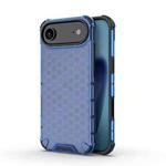 For iPhone 17 Air Honeycomb Shockproof Phone Case(Blue)