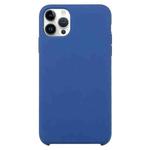 For iPhone 16 Pro Max Solid Silicone Phone Case(Blue)