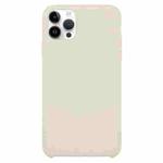 For iPhone 16 Pro Solid Silicone Phone Case(Beige)