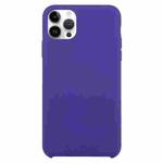 For iPhone 16 Pro Solid Silicone Phone Case(Dark Purple)