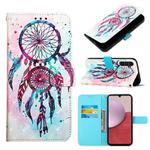 For Samsung Galaxy A05s 3D Painting Horizontal Flip Leather Phone Case(Color Drop Wind Chimes)