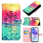 For Samsung Galaxy A55 3D Painting Horizontal Flip Leather Phone Case(Chasing Dreams)
