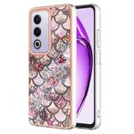 For OPPO A80 5G / A3 Pro Global Electroplating IMD TPU Phone Case(Pink Scales)