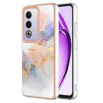 For OPPO A80 5G / A3 Pro Global Electroplating IMD TPU Phone Case(White Marble)