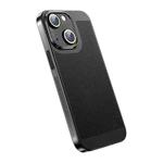 For iPhone 13 Ice Sense Heat Dissipation Electroplating PC Phone Case(Black)