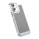 For iPhone 11 Ice Sense Heat Dissipation Electroplating PC Phone Case(Silver)