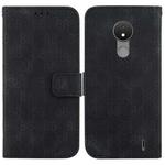 For Nokia G300 Double 8-shaped Embossed Leather Phone Case(Black)
