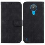 For Nokia G10 / G20 Double 8-shaped Embossed Leather Phone Case(Black)