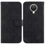 For Nokia G10 / G20 Double 8-shaped Embossed Leather Phone Case(Black)