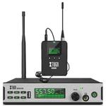 XTUGA SEM100 Professional Wireless In Ear Monitor System 1 BodyPacks(US Plug)