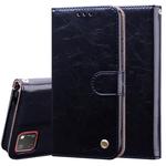 For Huawei Honor 9S Business Style Oil Wax Texture Horizontal Flip Leather Case with Holder & Card Slots & Wallet(Black)