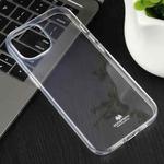 For iPhone 15 Pro Max GOOSPERY CLEAR JELLY Transparent TPU Soft Phone Case