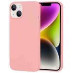 For iPhone 15 Plus GOOSPERY SOFT FEELING Liquid TPU Soft Phone Case(Pink)