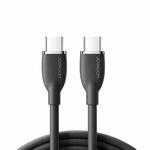 JOYROOM SA29-CC5 100W USB-C/Type-C to USB-C/Type-C Liquid Silicone Fast Charging Data Cable, Length: 2m(Black)
