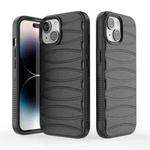 For iPhone 15 Multi-tuyere Powerful Heat Dissipation Phone Case(Black)