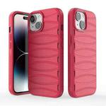 For iPhone 15 Multi-tuyere Powerful Heat Dissipation Phone Case(Red)