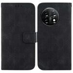 For OnePlus Nord CE 2 Lite 5G Double 8-shaped Embossed Leather Phone Case(Black)
