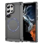 For Samsung Galaxy S25 Ultra 5G Skin Feel TPU + PC MagSafe Magnetic Phone Case(Transparent Black)