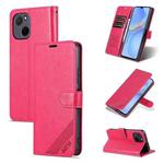 For Huawei Maimang A20 AZNS Sheepskin Texture Flip Leather Phone Case(Red)