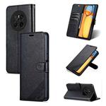 For Huawei Mate 70 AZNS Sheepskin Texture Flip Leather Phone Case(Black)