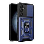 For Samsung Galaxy A55 5G Sliding Camera Cover Design TPU+PC Phone Case(Blue)