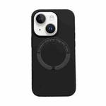 For iPhone 15 Plus Magsafe Magnetic Silicone Phone Case(Black)