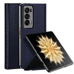 For Honor Magic V2 DUX DUCIS Bril Series PU + TPU Phone Case(Blue)